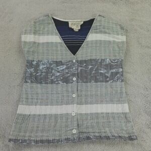 Ace‎ and Jig Top Vest Gray Metallic